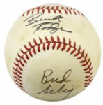 1980s Milwaukee Brewers Signed Baseball - Lot of 9 - JSA