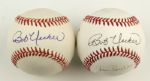 1980s Bob Uecker Milwauikee Brewers Single Signed & Multi Signed OAL Baseballs - JSA