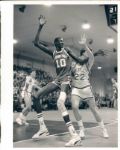 1985-87 Manute Bol Bullets Warriors "The Sporting News Collection Archives" Original Photo (Sporting News Collection Hologram/MEARS Photo LOA) - Lot of 9