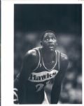 1985-91 Dominique Wilkins Atlanta Hawks The Sporting News Collection Archives Original 8 x 10 Photo (Sporting News Collection Hologram/MEARS Photo LOA) - Lot of 13