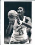 1985-91 Dominique Wilkins Atlanta Hawks The Sporting News Collection Archives Original 8 x 10 Photo (Sporting News Collection Hologram/MEARS Photo LOA) - Lot of 13