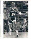 1981-89 Terry Cummings Milwaukee Bucks The Sporting News Collection Archives Original Photo (Sporting News Collection Hologram/MEARS Photo LOA) - Lot of 10
