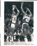 1981-89 Terry Cummings Milwaukee Bucks The Sporting News Collection Archives Original Photo (Sporting News Collection Hologram/MEARS Photo LOA) - Lot of 10
