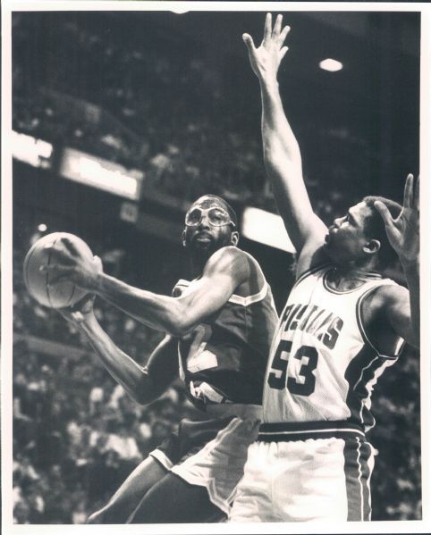 1988-91 James Worthy Los Angeles Lakers "The Sporting News Collection Archives" Original 8" x 10" Photo (Sporting News Collection Hologram/MEARS Photo LOA) - Lot of 4