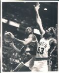 1988-91 James Worthy Los Angeles Lakers "The Sporting News Collection Archives" Original 8" x 10" Photo (Sporting News Collection Hologram/MEARS Photo LOA) - Lot of 4
