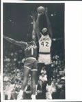 1988-91 James Worthy Los Angeles Lakers The Sporting News Collection Archives Original 8 x 10 Photo (Sporting News Collection Hologram/MEARS Photo LOA) - Lot of 4