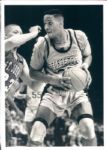 1988-91 Alonzo Mourning Georgetown Hoyas The Sporting News Collection Archives Original Photo (Sporting News Collection Hologram/MEARS Photo LOA) - Lot of 10