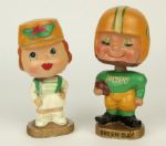 1962-64 Green Bay Packers NFL Kissing Pair - Tough Find
