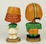 1962-64 Green Bay Packers NFL Kissing Pair - Tough Find