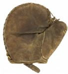 1930s Lou Gehrig New York Yankees J.C. Higgins First Basemans Glove Lou Gehrig Jr. Model 