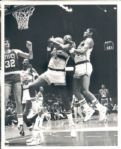 1981-88 Moses Malone Houston Rockets Sixers Bullets TSN Collection Archives Original Photo (Sporting News Collection Hologram/MEARS Photo LOA) - Lot of 14