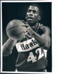 1986-90 Kevin Willis Atlanta Hawks The Sporting News Collection Archives Original Photo (Sporting News Collection Hologram/MEARS Photo LOA) - Lot of 10