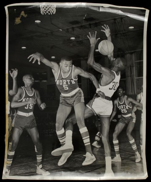 1960s Wisconsin Boys Basketball State Tournament Original Milwaukee Journal Photo - Lot of 3 