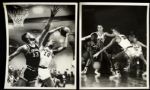 1960s Wisconsin Boy's Basketball State Tournament Original Milwaukee Journal Photo - Lot of 3 