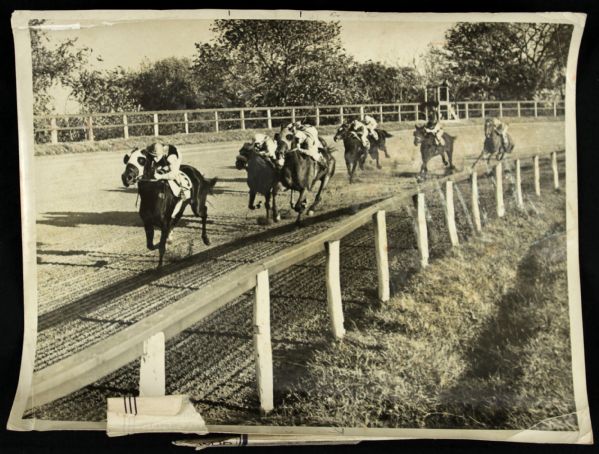 1930s-40s Empire City Racetrack Original 8" x 10"  Photo 9223