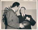 1933-70 Sid Luckman Chicago Bears The Sporting News Collection Archives Original Photo (Sporting News Collection Hologram/MEARS Photo LOA) - Lot of 4