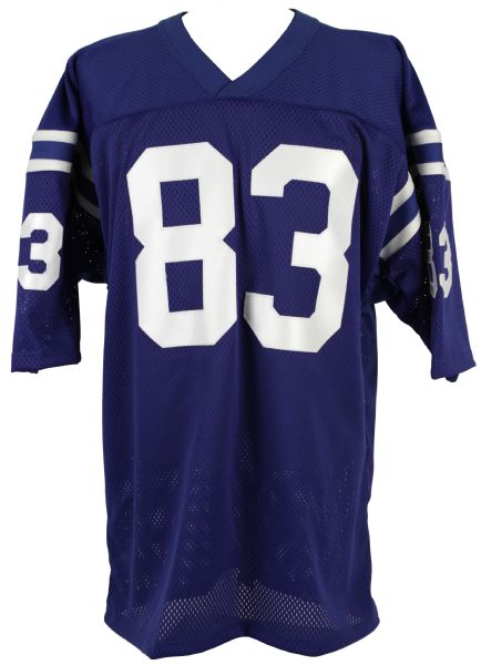 2000s Brandon Stokley Indianapolis Colts Signed Jersey w/Photo From Signing Schwartz Sports LOA 