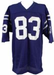 2000s Brandon Stokley Indianapolis Colts Signed Jersey w/Photo From Signing Schwartz Sports LOA 