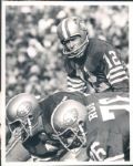 1970-72 John Brodie San Francisco 49ers "The Sporting News Collection Archives" Original Photos (Sporting News Collection Hologram/MEARS Photo LOA) - Lot of 9