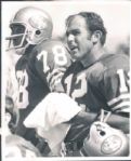 1970-72 John Brodie San Francisco 49ers The Sporting News Collection Archives Original Photos (Sporting News Collection Hologram/MEARS Photo LOA) - Lot of 9