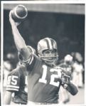 1970-72 John Brodie San Francisco 49ers The Sporting News Collection Archives Original Photos (Sporting News Collection Hologram/MEARS Photo LOA) - Lot of 9