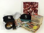 Monstrous Sports Memorabilia Collection - Green Bay Packers Signed Shirt Sweater Nitschke College Yearbook Joe Namath Shirt Yankees Mariners Caps (MEARS Auction LOA)