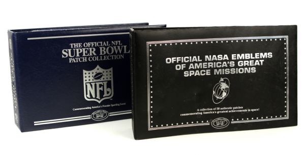1994-2006 NFL & NASA Patch Collection (37 NFL) (17 NASA) 