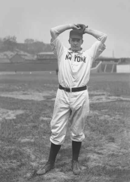 1904 Christy Mathewson New York Giants Charles Conlon Original 11" x 14" Photo Hand Developed from Glass Plate Negative & Published (The Sporting News Hologram/MEARS Photo LOA)
