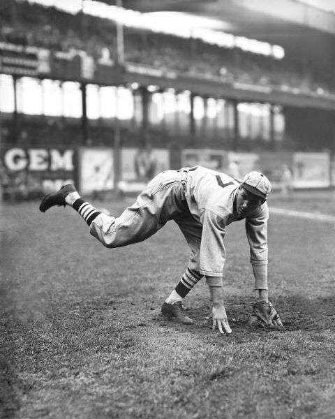 1934 Dizzy Dean St. Louis Cardinals Charles Conlon Original 11" x 14" Photo Hand Developed from Glass Plate Negative & Published (The Sporting News Hologram/MEARS Photo LOA)