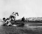 1909 Ty Cobb Detroit Tigers Charles Conlon Original 11" x 14" Photo Hand Developed from Glass Plate Negative & Published (The Sporting News Hologram/MEARS Photo LOA)