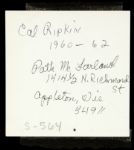 1960-69 Chicago White Sox & Appleton Foxes Candid Original Photos w/ Wilbur Wood Cal Ripken Sr. Earl Weaver & Boog Powell Many in Foxes Uniform
