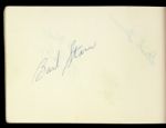 1960s Chicago White Sox & Appleton Foxes Autograph Booklet w/ Nellie Fox Dave DeBusschere Robin Roberts Bart Starr - JSA