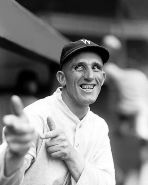 1924 Oyster Joe Martina Washington Senators Charles Conlon Original 11" x 14" Photo Hand Developed from Glass Plate Negative & Published (The Sporting News Hologram/MEARS Photo LOA)