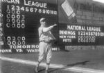 1909 Bob "Dusty" Rhoads Cleveland Naps Charles Conlon Original 11" x 14" Photo Hand Developed from Glass Plate Negative & Published (The Sporting News Hologram/MEARS Photo LOA)