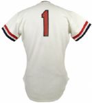 1985-87 St. Louis Cardinals #1 Minor League Game Worn Jersey  & 1987 Hall of Famer Ozzie Smith Game Worn Pants (MEARS Auction LOA)