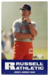 1980s Football Greats 11 1/2 x 18 Promotional Display - Joe Montana Bill Parcells Dan Reeves