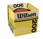 1980s Kareem Abdul Jabbar Los Angeles Lakers Milwaukee Bucks Wilson Store Model Basketball In Original Box 