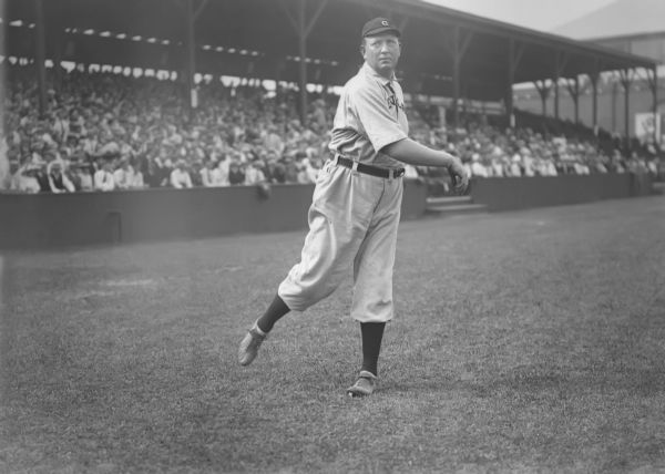 1911 Cy Young Cleveland Naps Charles Conlon Original 11" x 14" Photo Hand Developed from Glass Plate Negative & Published (The Sporting News Hologram/MEARS Photo LOA)