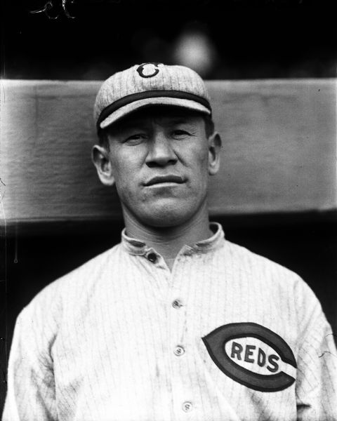 1917 Jim Thorpe Cincinnati Reds Charles Conlon Original 11" x 14" Photo Hand Developed from Glass Plate Negative & Published (The Sporting News Hologram/MEARS Photo LOA)