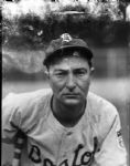 1942 Paul Waner Boston Braves Charles Conlon Original 11" x 14" Photo Hand Developed from Glass Plate Negative & Published (The Sporting News Hologram/MEARS Photo LOA)
