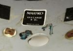 1980s Baylor University Game Used Helmet (MEARS Auction LOA) 