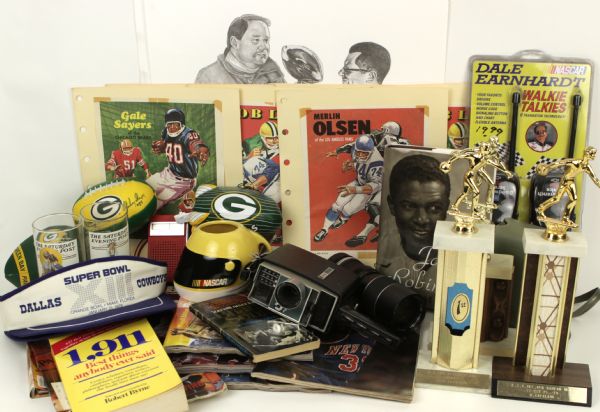 Massive Collection of Sports Memorabilia - The Grand Grouping