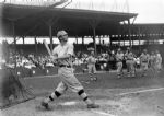 1910 Home Run Baker Philadelphia Athletics Charles Conlon Original 11" x 14" Photo Hand Developed from Glass Plate Negative & Published (The Sporting News Hologram/MEARS Photo LOA)