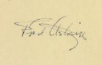 1959 Fred Astaire Signed Book - JSA 