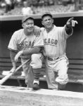 1937 Gabby Hartnett Charlie Grimm Chicago Cubs Charles Conlon Original 11" x 14" Photo Hand Developed from Glass Plate Negative & Published (The Sporting News Hologram/MEARS Photo LOA)