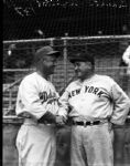 1938 Joe McCarthy Burleigh Grimes Charles Conlon Original 11" x 14" Photo Hand Developed from Glass Plate Negative & Published (The Sporting News Hologram/MEARS Photo LOA)