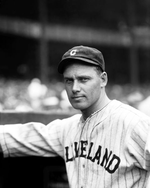 1929 Wes Ferrell Cleveland Indians Charles Conlon Original 11" x 14" Photo Hand Developed from Glass Plate Negative & Published (The Sporting News Hologram/MEARS Photo LOA)