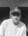 1924 Babe Ruth New York Yankees Charles Conlon Original 11" x 14" Photo Hand Developed from Glass Plate Negative & Published (The Sporting News Hologram/MEARS Photo LOA)