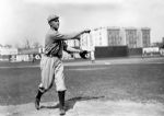 1910 Walter Johnson Washington Senators Charles Conlon Original 11" x 14" Photo Hand Developed from Glass Plate Negative & Published (The Sporting News Hologram/MEARS Photo LOA)