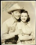 1950s-60s Celebrity Signed Photos & Publicity Photos Incl. Young Elizabeth Taylor Roy Rogers Signed 8 x 10 & 19 Rogers Original Personal Photos  (MEARS Auction LOA)